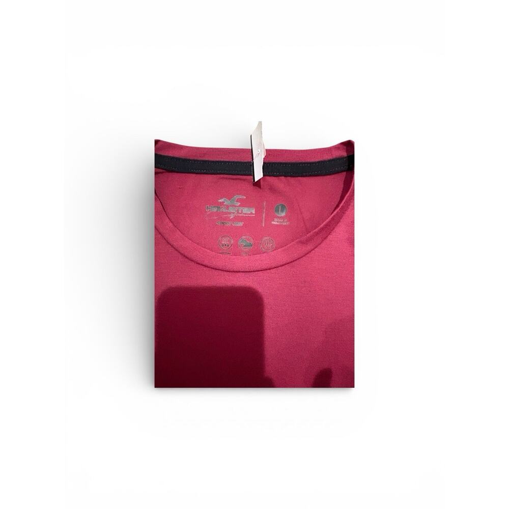 hollister men’s large tshirt red fuscis valentine - Picture 3 of 3